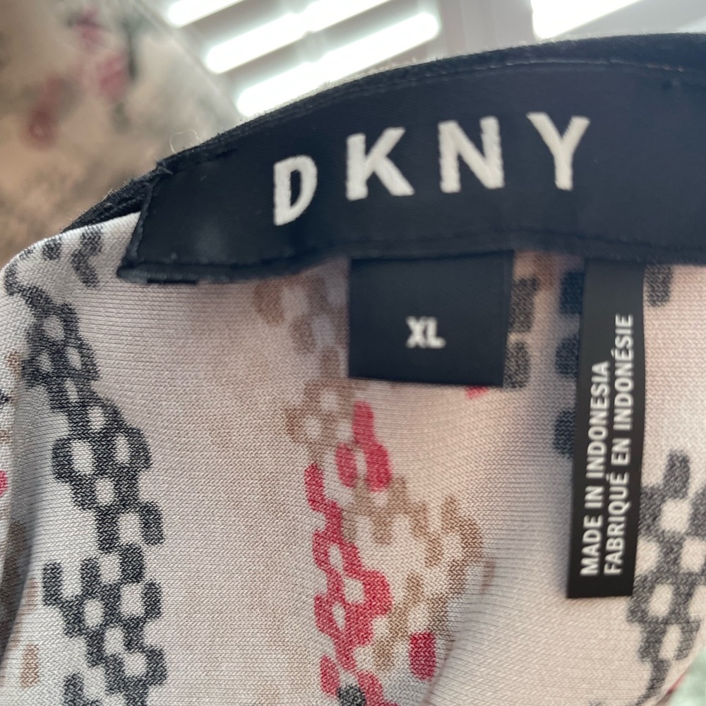 Dkny Multicolor Patterned Blouse - image 4